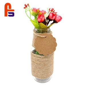 Kraft Paper Natural Color Appearance With High Convenience Cardboard Gift Tags