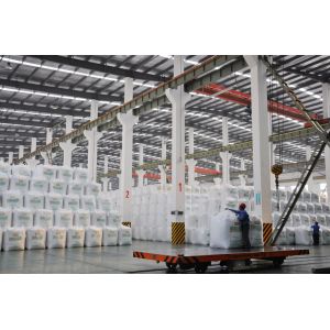 Bottle Grade Virgin Polyester Chip Pet Resin Chips for Container Load 22mt Per