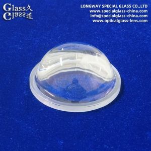 Durable Thermal Resistant Borosilicate Glass Lens For Mining Light Covers