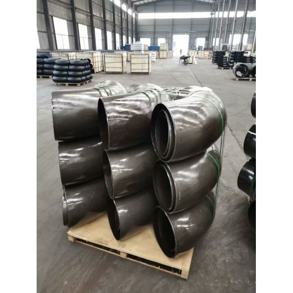 ASME B16.9 Butt Welded Pipe Fittings SCH10 SCH20 STD SCH40 SCH80 Black Steel Elbow 4