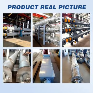 CUSTOM New Thermal Heating Cooling Jackets Screw Conveyors High-Temperature