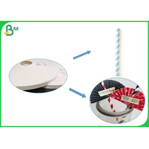 Flexible Biodegradable Natural 60gsm 120gsm Straw Paper For Disposable Straws