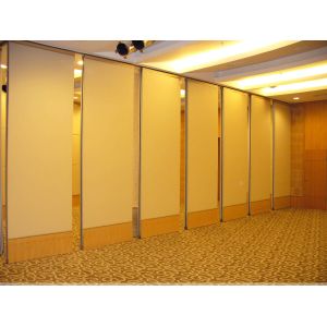 Sound Proof Operable Folding Partition Walls for Ballroom / Hotel 85 mm