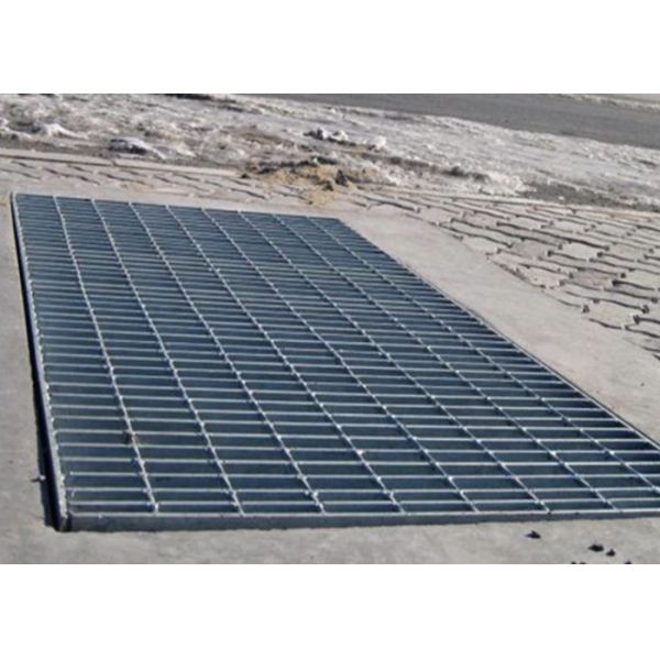 Storm Road Drainage Grating Trench Cover Hot Dip Galvanized Drain Steel