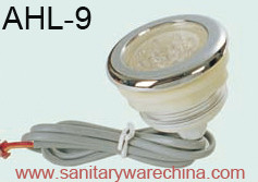 Quality waterproof RGB LED underwater massage led AHL-9 for sale