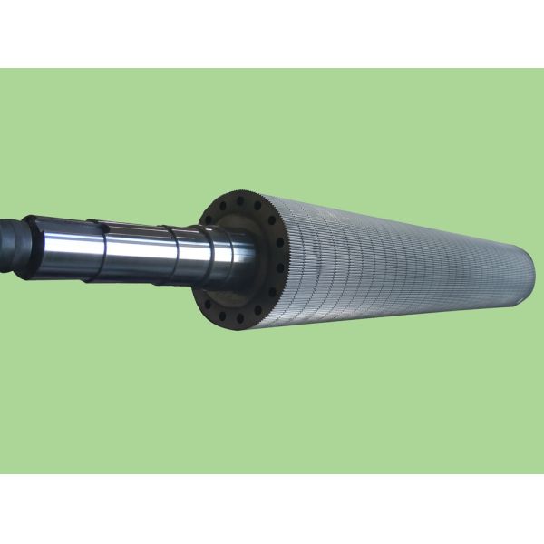 600mm Diameter HRC62 12mm E Flute Corrugated Roller