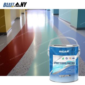 High Gloss Colored Self Leveling Garage Floor Coating Stain Resistant