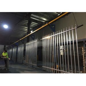 Hot dip galvanized steel garrison fence 2100MM X 2400MM