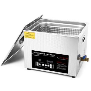 Quality Capacity 15L Dual Frequency Ultrasonic Cleaner with Drain Valve for sale