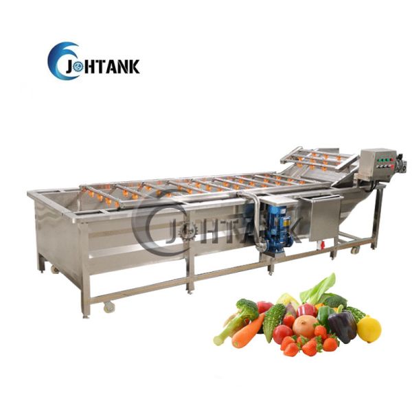 Buy Food Grade SUS304 Leafy Fruit Vegetable Washing Machine Industrial at wholesale prices