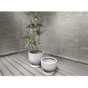 Fiberclay Planter For Charcoal Oven And Warmer Camping Burners