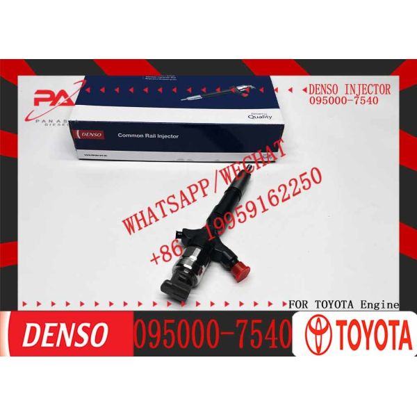 High Quality Fuel Injector 095000-7540 095000-6760 095000-7780 23670-30280 for TOYOTA IMV PRADO HILUX/4 RUNNER 1KD-FTV