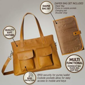 New style luxury diaper bags mummy baby bag multifunctional