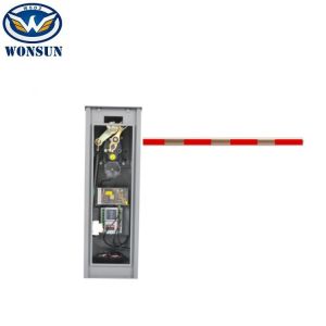 Aluminum Alloy Oval Straight Barrier Arm 6 Meters for Safety Boom Barrier Gate