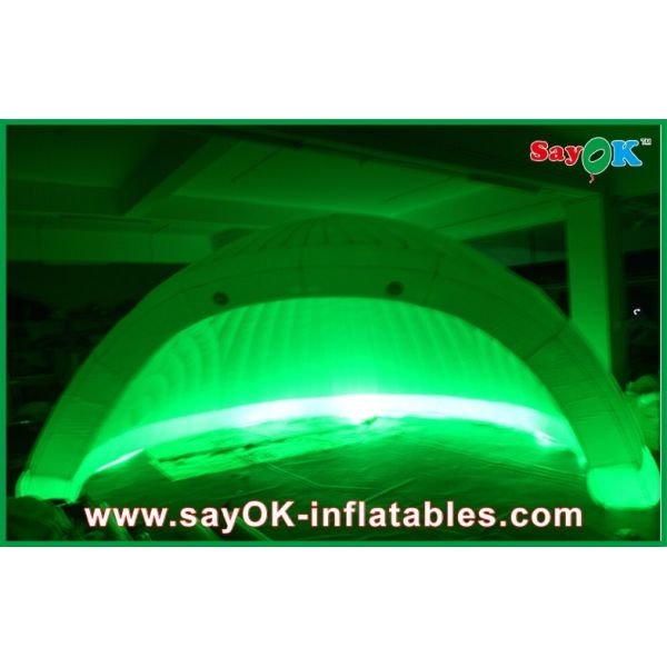 Buy High Tear Strength Inflatable Air Tent LED For Party / Exhibition Helmet Nightclub Party Inflatable Tent at wholesale prices