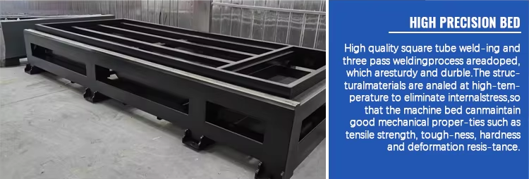 Sturdy 3000w Fiber Laser Cutter Laser Metal Sheet Cutting Machine 3015