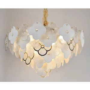 Four Leaf Shape Modern Decorative Lamps Lighting 7m2 To 25m2 ODM OEM