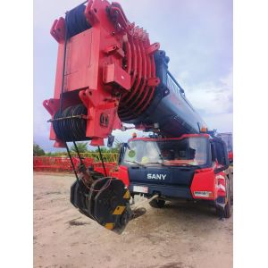 2023 Sany Used SAC3000 Crane With An 80m Main Boom, A 42m Jib, And A 100-Ton