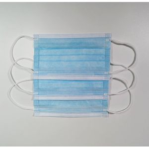Blue Melt Blown Non Woven Fabric Children Face Mask