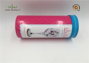 Quality Glass Packaging Cardboard Cylinder Tubes Eco Friendy 157G Coated Paper for sale