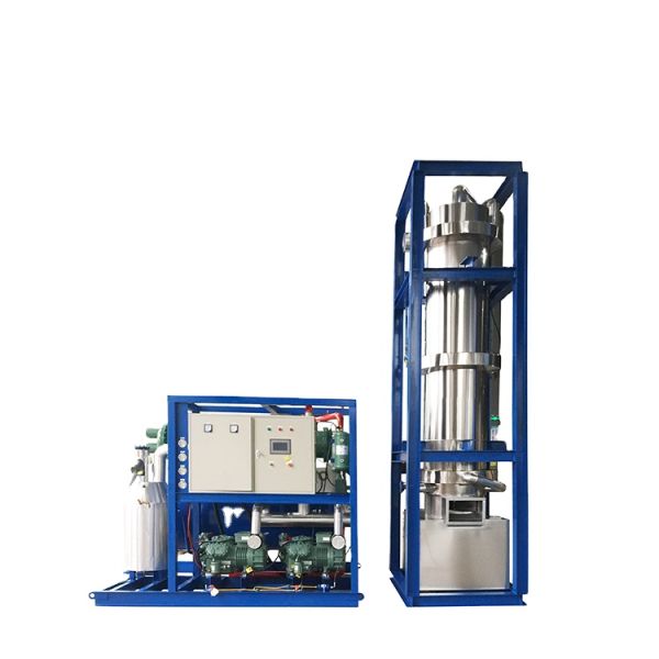 210 Kg Commercial Flake Ice Making Machine Make Your Fish Fresh