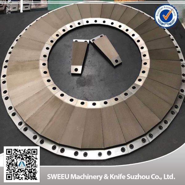 PM500 Plastic Disc Pulverizer Blade With Excellent Cutting Longevity