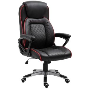 Ergonomic Office Chair with PU Casters and 100mm Gas Lift
