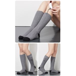 12v Ladies Rechargeable Best Electric Heated Socks For Winter