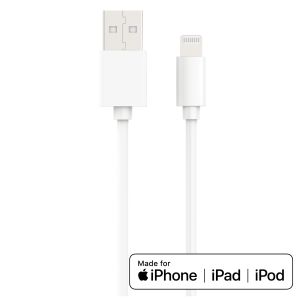 USB-A to Lightning Cable, MFi certified C89 chipset for new iPhone iPad iPod, 1