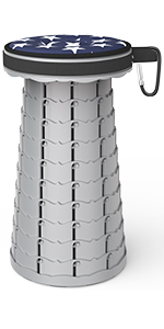 Simple Stool  Portable Stool Telescoping Stool Travel Stool Camping Stool Telescopic Stool