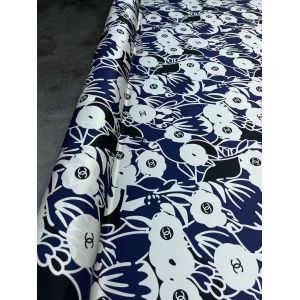 Soft Silk Elastic Twill 20MM Antiflaming Anti-Wrinkle Scarf Digital printed