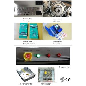 Hotel Luggage Security Baggage Scanner Parcel Inspection Machine With LCD