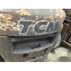 used tcm fd60 forklift with cabin made in japan