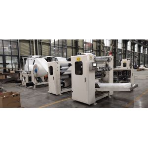 Interfold Drawing N Fold Hand Towel Paper Folding Machine With Easy Bagging