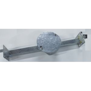 4" Steel Ceiling Fan Electrical Box Bracket Prefabricated 1.60mm 24Inch