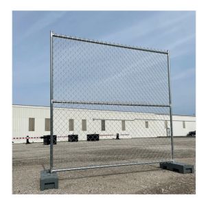 Metal Type Steel Canada Market 6' x10'ft Construction Site Galvanized Temporary