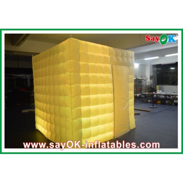 Inflatable Photo Booth Rental One / Two Doors Inflatable Photobooth , Oxford Cloth Inflatable Photo Tent