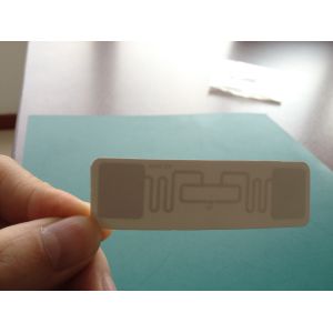 Blank H3 / H4 UHF RFID Sticker Tags Custom Smart Adhesive Rfid Tags For Logistic
