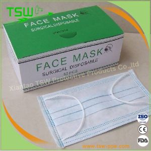 OEM Nonwoven Disposable Surgical Face Mask 17.5*9.5cm