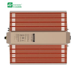 Growers Republic Lightweight 340W Greenhouse LED Grow Lights Dimmable Angle