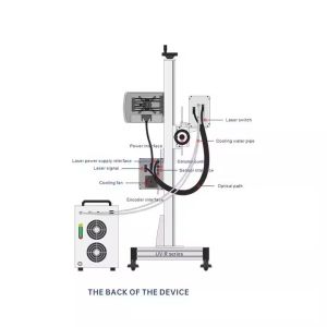 Flying Uv Laser Coding Machine Laser Marking Machine Glass Jade Engraving