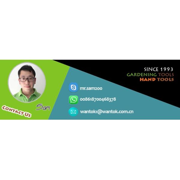 Wantok G252 Garden Hoe Customized Support for Natural Color and OEM