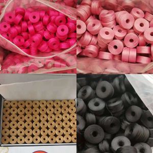 Pre Wound Embroidery Sewing Machine Thread 150D / 48F Polyester Material