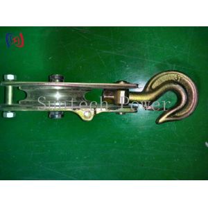 10KN-150KN Wire Rope Pulley Block Casting Construction Hoisting Tackle