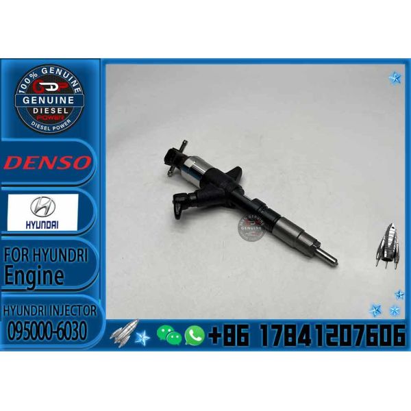 Best-selling Engine Injector 095000-6030 Common Rail Fuel Injector 33800-87000 for HYUNDAI Mega Truck Engine