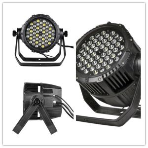 50 - 60Hz 54*3W 3-pin XLR LED Par Can Lights with aluminum heat sink