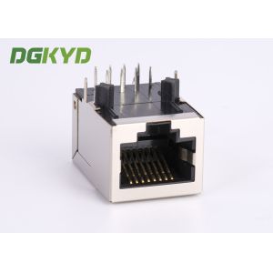 Single Port 10 / 100 base RJ45 with transformer integrated connector module