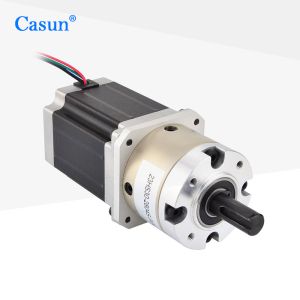 57X57mm NEMA 23 Geared Stepper Motor With Planetary Gearbox