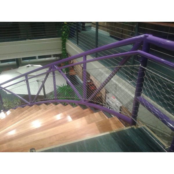Buy Reliable Stainless Steel Balustrade Mesh , Trong Toughness Handrail Wire Mesh at wholesale prices