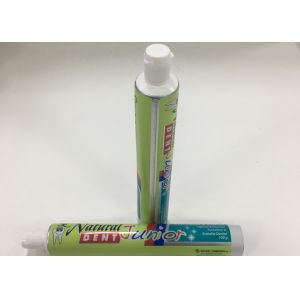 100g Aluminum Barrier Laminated Toothpaste Packaging Tube With Flip Top
